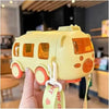 500ml Cute Bus Water Bottle for Kids image 6