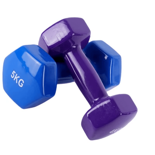 1 Piece 1Kg Dip-molded Dumbbell image 1