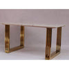 Perfect Dealz Modern Marble-Top Dining Table