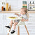 2 in 1 Baby High Chair Baby Feeding Chair Baby Booster Chair image 0