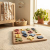 Toddler Number Wooden Puzzle Board