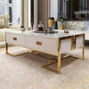 Perfect Dealz Royal Golden Accent Coffee Table