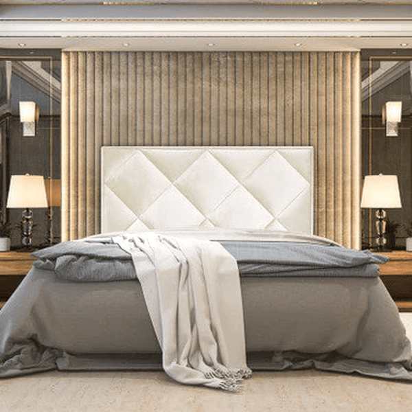 Perfect Dealz Hannah Diamond Tufted Velvet Headboard