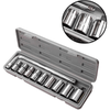 Perfect Dealz 10Pc Multi Size Wrench and Socket Set for DIY and Repair Work