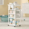 4-Tier Nursery Storage Rack for Newborn Items image 6