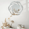 Perfect Dealz Swirl Flow Frameless Wall Mirror