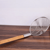 Stainless Steel Wooden Handle Mesh Strainer 24CM image 1