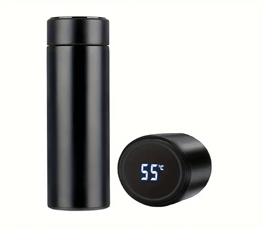 500ml Smart Vacuum Insulated Water Bottle with LED Temperature Display image 0