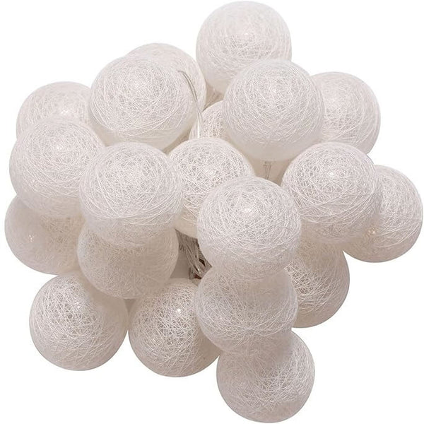 Cotton Balls String Lights image 1