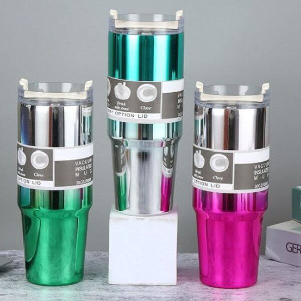 Perfect Dealz 800ml Stainless Steel Rainbow Tumbler