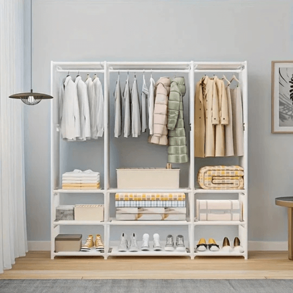 Perfect Dealz 9 Compartment Wardrobe Storage Rack Shelf