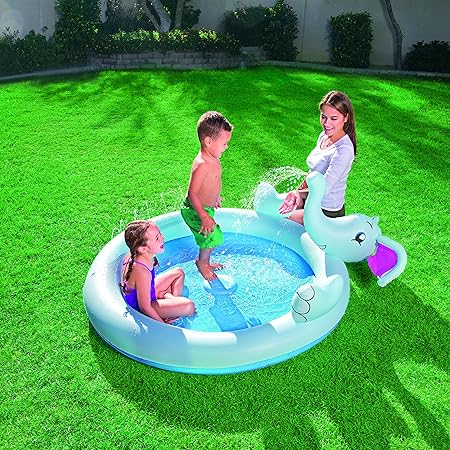 Perfect Dealz Elephant Inflatable Interactive Kiddies Pool
