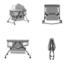 Perfect Dealz Baby Rocker Bassinet Crib & Co-Sleeper with Detachable Mosquito Net