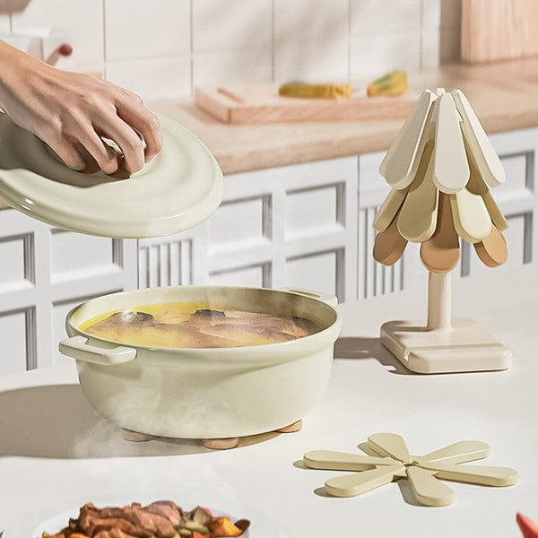 Silicone Tree Trivet Set