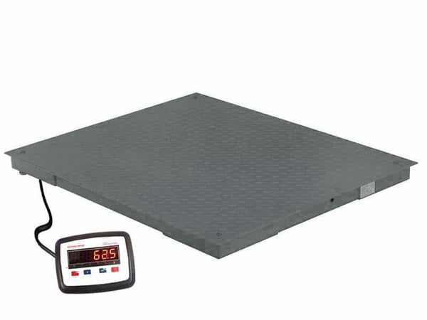 3 Ton Industrial Digital Platform Scale 1.5m x 1.5m with digital display for weighing heavy items