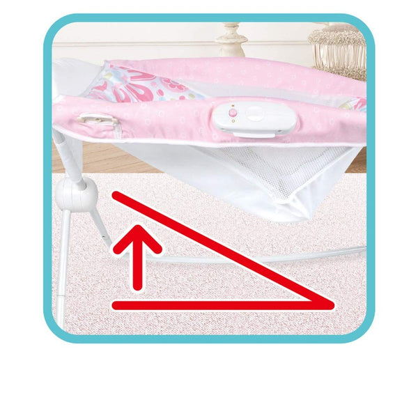 Foldable Toddler Soothing Vibrations seat with gentle vibration control for calming toddlers.