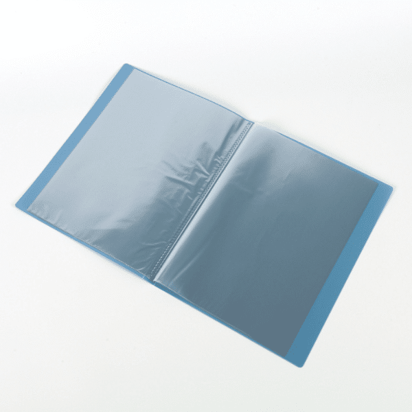 10 Pockets A4 Morandi Color Document Folder Plastic Presentation Book image 4