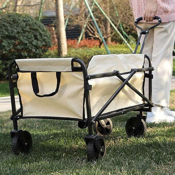 Perfect Dealz Collapsible Camping Trolley with Adjustable Handle