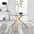 Perfect Dealz Clear Tempered Glass Dining Table