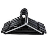 Perfect Dealz Pack of 20 Black Plastic Hangers