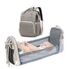 Portable Folding Crib Mommy Bag Bed Backpack image 0