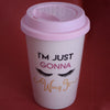 Reusable Bamboo Fiber Travel Coffee Mug
