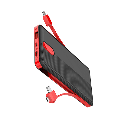 20000mAh Built-in Cable Power Bank image 1