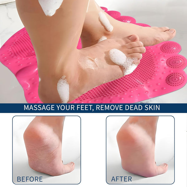 PVC Anti Skid Foot Massager Bathroom Mat