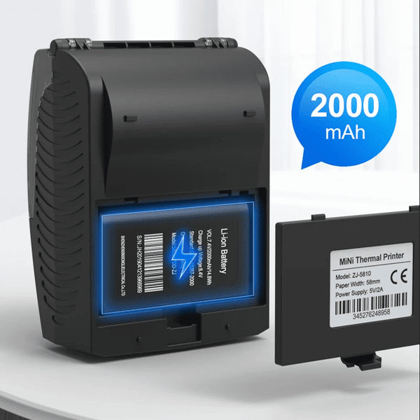 Perfect Dealz Portable USB Bluetooth Thermal Receipt Printer