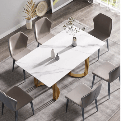 Perfect Dealz Marble Luxe Dining Table