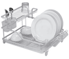 Perfect Dealz 2 Tier Drying Dish Rack with Cutlery Holder