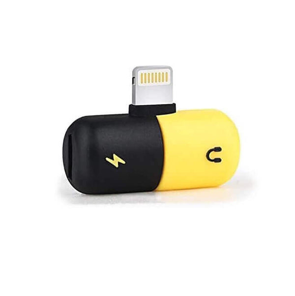 Perfect Dealz 2 in 1 Lightning Splitter Adapter