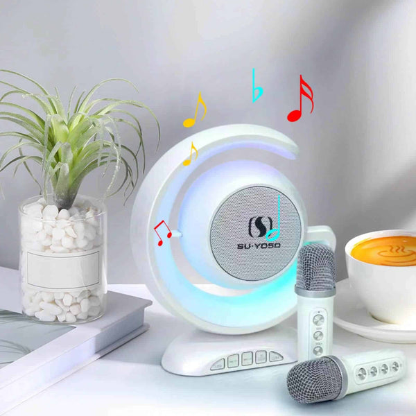 Perfect Dealz Wireless Lightshow Speaker with Two Wireless Microphones