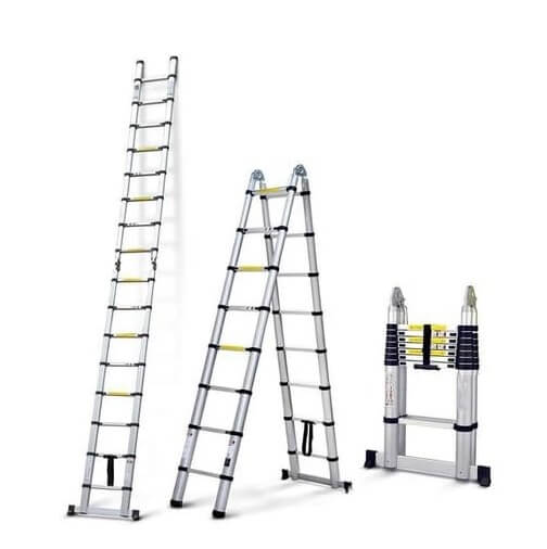 3.8M Telescopic Ladder 1.9M + 1.9M image 2