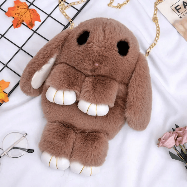 Rabbit Plush Crossbody Bag image 4