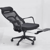 Ergo Mesh Office Chair with Headrest featuring an ergonomic design and reclining footrest for optimal comfort.