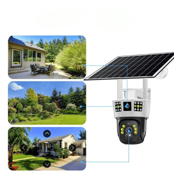 Perfect Dealz 4K PTZ 4G Solar Powered CCTV Security Camera
