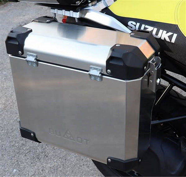 38L Motorcycle Aluminum Alloy Top Box Tail Case image 0