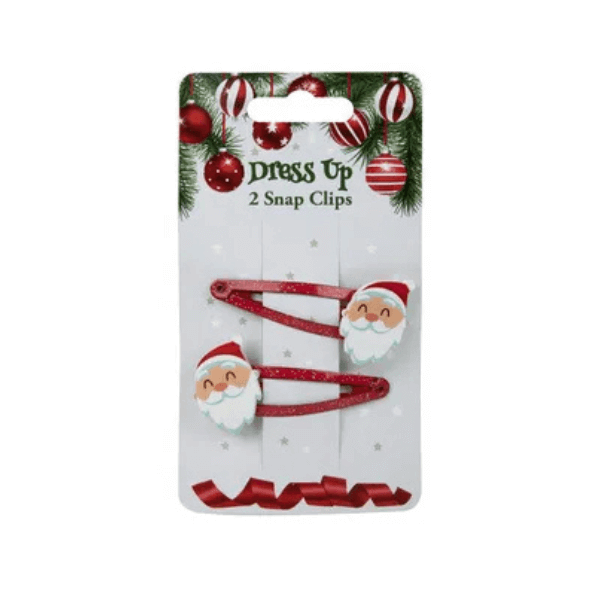 Perfect Dealz Festive Christmas Snap Clips Set (2-Piece)