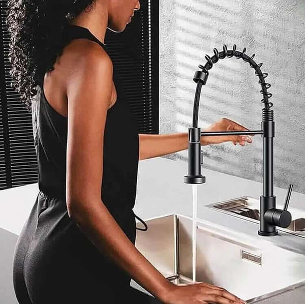 Perfect Dealz Single Handle Stainless Steel Pull Down Kitchen Sink Sprayer Tap