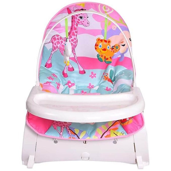 Perfect Dealz Portable Baby Rocker with Feeding Tray