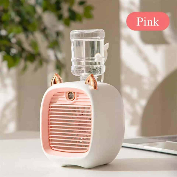 Rechargeable Mini Air Cooler Fan with Humidifier image 2