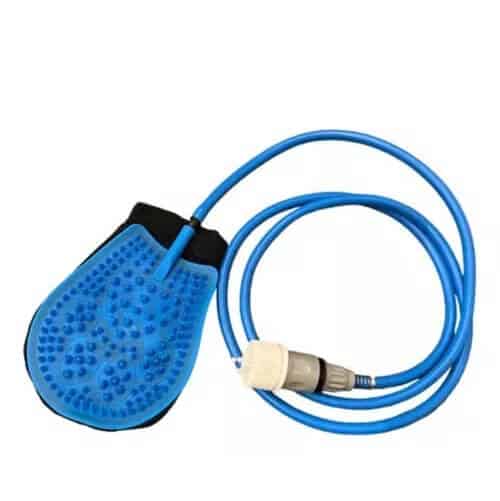 Deep Cleaning Pet Brush Glove with Hose image 1