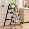 4 Step Anti Slip Folding Stepladder image 0