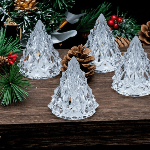 12-Piece Smokeless LED Crystal Candle Set for Home Decor image 1