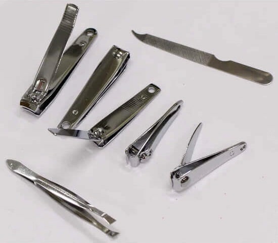 Perfect Dealz Beauty Set of 5 Nail Cutters with Nail File