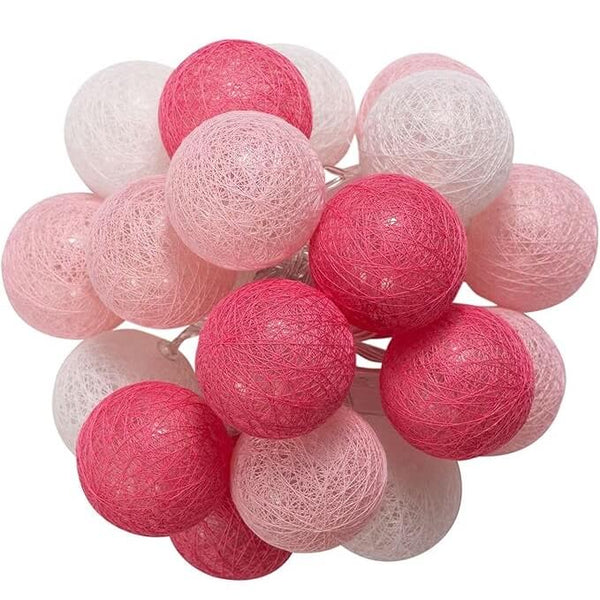 Cotton Balls String Lights image 4
