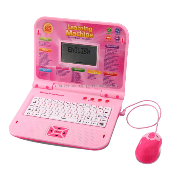 Kids Intelligent Learning Machine Laptop with Mouse image 2