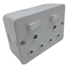 Perfect Dealz Industrial Double Socket with Switches