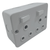 Perfect Dealz Industrial Double Socket with Switches